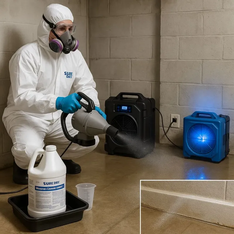 Sanitization and Odor Removal process in Emporia, KS