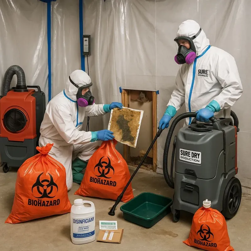 Contaminated Water Handling Protocols process in Emporia, KS